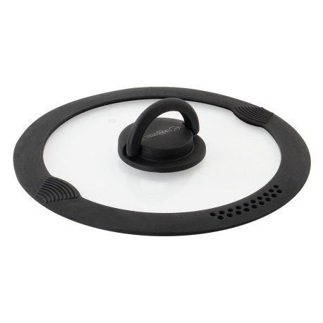 COUVERCLE PASSOIRE EN VERRE ET SILICONE COVERY Ø 24 CM BRUNNER