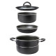 COUVERCLE UNIVERSEL EN VERRE ET SILICONE COVERY TRIO POUR Ø 20/18/16 CM BRUNNER