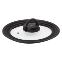 COUVERCLE UNIVERSEL EN VERRE ET SILICONE COVERY TRIO POUR Ø 24/22/20 CM BRUNNER