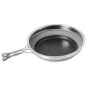POELE PLIABLE VOLCANO FOLD-AWAY EN SILICONE ET INOX Ø 24 CM BRUNNER