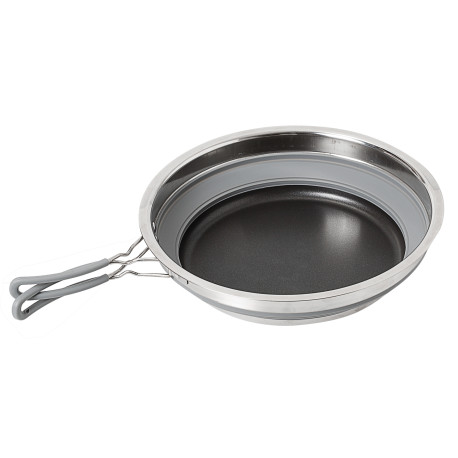 POELE PLIABLE VOLCANO FOLD-AWAY EN SILICONE ET INOX Ø 24 CM BRUNNER