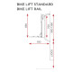 E BIKE LIFT RAIL