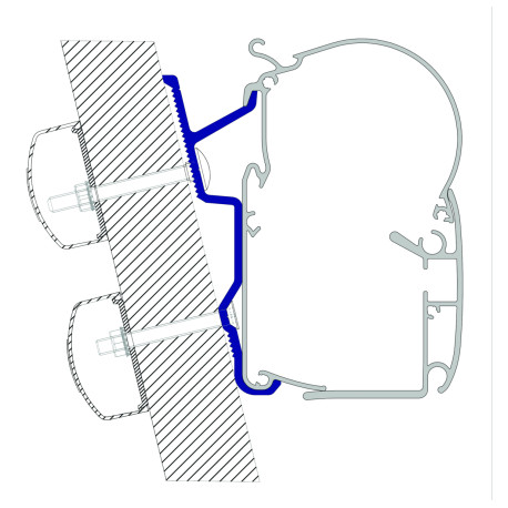 ADAPTER PW-DUCATO H3+LE VOY-5,5M