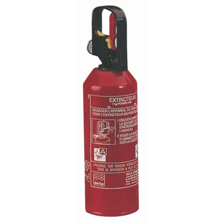 EXTINCTEUR 1 KG ABC SANS MANO