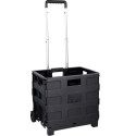 CHARIOT CAISSON PLIABLE 30L NOIR
