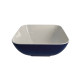 SALADIER SEATRIP 25X25 CM CARRE BLANC/BLEU