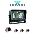 CAMERA VIEW 360° BLANCHE + MONITEUR 7 POUCES - ODONA