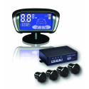 RADAR DE RECUL SANS FILS 4 SENSEURS+ BUZZER + ECRAN LED