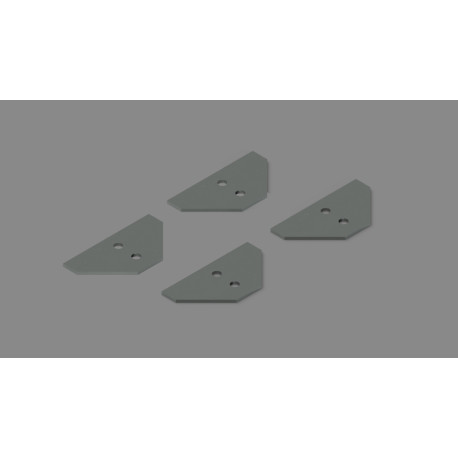 KIT PATTE DE FIXATION POUR.VENT 28F (4PCS)