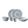 PACK VAISSELLE MIDDAY PEARL 8 PIECES MELAMINE ANTIGLISSE BRUNNER