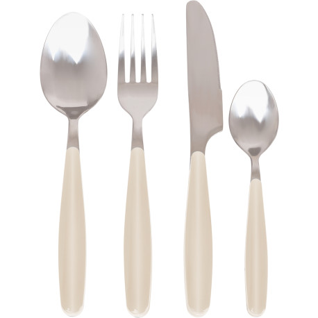 SET DE COUVERTS 16 PIECES SAPORA BEIGE - BRUNNER