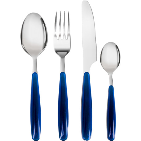SET DE COUVERTS 16 PIECES SAPORA BLEU - BRUNNER