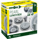 PACK VAISSELLE LUNCH BOX PEARL 16 PIECES MELAMINE ANTIGLISSE BRUNNER