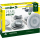 PACK VAISSELLE MIDDAY PEARL 12 PIECES MELAMINE ANTIGLISSE BRUNNER