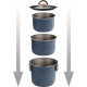 POPOTE TORRALTA NOIR 9 PIECES Ø 20 CM BRUNNER