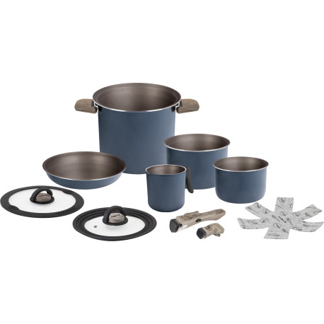POPOTE TORRALTA NOIR 9 PIECES Ø 22 CM BRUNNER