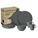 PACK VAISSELLE ECOLOGIQUE TETE A TETE TIERRA MAGMA BRUNNER