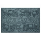TAPIS KERA CAMP 40X60 GRIS
