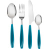 SET DE COUVERTS 16 PIECES SAPORA TURQUOISE - BRUNNER