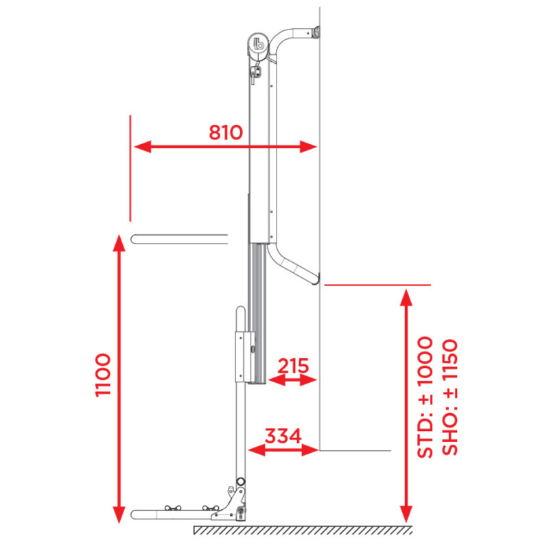 Verrouillage supplémentaire Bike Lift BR-Systems - 35