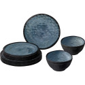PACK VAISSELLE MIDDAY VENETIAN 12 PIECES MELAMINE ANTIGLISSE BRUNNER