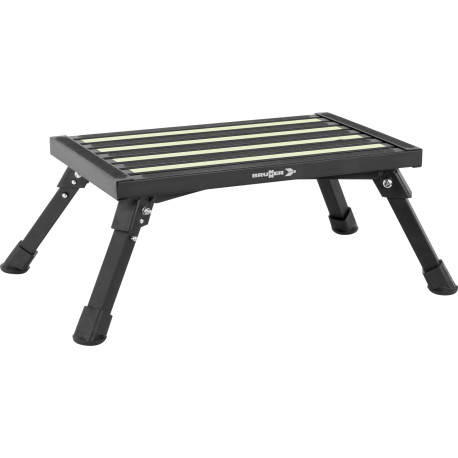 MARCHEPIED PLIABLE GO STEP BLACK FLUO 48 X 30 X 7/23 CM BRUNNER