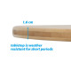 TABLE CAMPERKING RONDE PLIANTE BAMBOU Ø 90 x 49/58/70 CM - BRUNNER