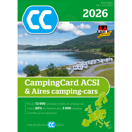 GUIDE CAMPING & AIRES DE CAMPING CAR ACSI 2026