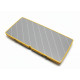 TABLE COMPACT KERAMA JAUNE 100x81x50/68 CM