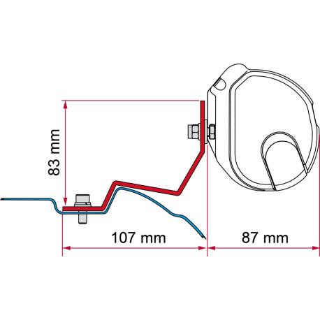 KIT KIT VIANO MARCO POLO VITO CLASS V POUR F35 DEEP BLACK