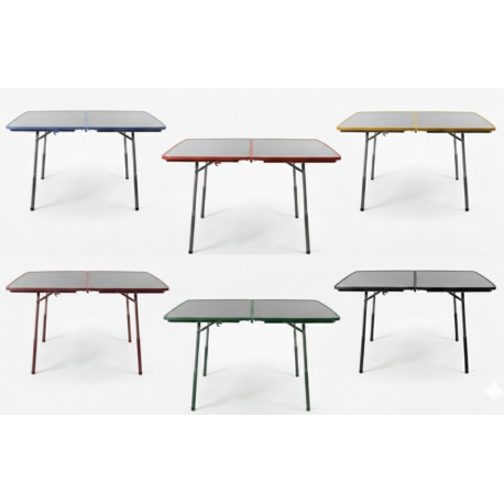 TABLE COMPACT KERAMA JAUNE 100x81x50/68 CM