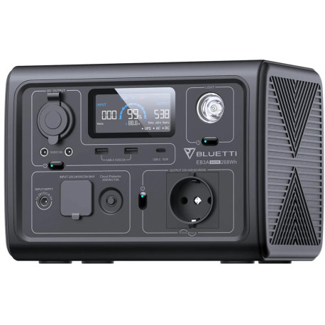 STATION DENERGIE PORTABLE 600W/268WH EB3A - BLUETTI