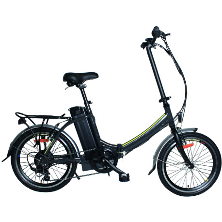 VELO PLIANT ELECTRIQUE 20P GRIS VOLTEE 10.4 A