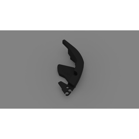 EMBOUT BANDEAU FRONTAL GAUCHE F80S DEEP BLACK