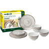 PACK VAISSELLE KASSANDRA 12 PIECES BRUNNER