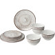 PACK VAISSELLE KASSANDRA 12 PIECES BRUNNER