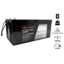 BATTERIE LITHIUM LIFEPO4 12 V 300 AH SOUS LE SIEGE BLUETOOTH - TECHFORCE