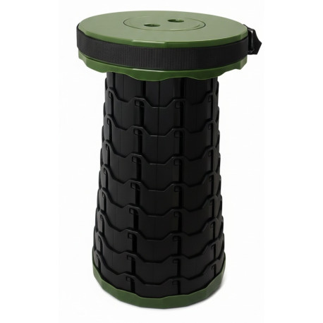 Tabouret télescopique vert