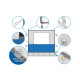 Paroi latérale pour solette Sunny Van Roof x 2 pièces Brunner