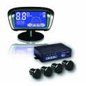 RADAR DE RECUL SANS FILS 4 SENSEURS+ BUZZER + ECRAN LED