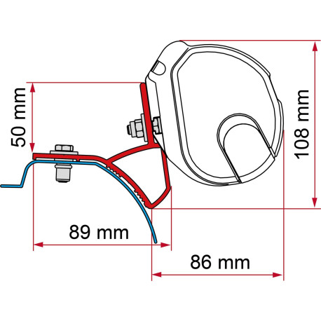 Kit Trafic/Vivaro/Talento/NV 300/Rapido Mirande S pour F35