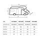 Housse de camping-car CAMPER COVER POLYCOAT 6,50 - 7,00 m - Brunner