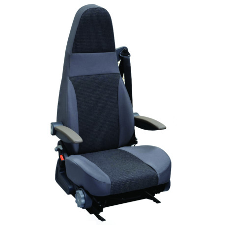 Housse universelle + appui-tête integre x2 FORME 3 anthracite