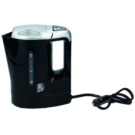 Bouilloire noire 12V 1 L 170W sans résistance