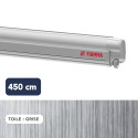 Store F45s 4,50 m TITANIUM toile GRISE