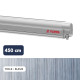 Store F45TI 4,50 m TITANIUM toile BLEUE