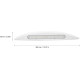 ECLAIRAGE EXTERIEUR 364*35*50 MM BLANC