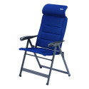 Fauteuil AIR DELUXE bleu avec appui-tête- CRESPO