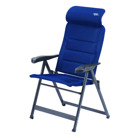 Fauteuil AIR DELUXE bleu avec appui-tête- CRESPO