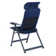 Fauteuil AIR DELUXE bleu avec appui-tête- CRESPO